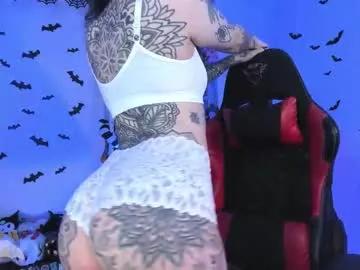 Chaturbate herinfernalmajesty is Freechat herinfernalmajesty — hi there /menu - lovense on **patterns 15/55/88/100** #goth #bigass #tease #glasses #tattoo