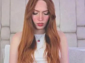 _gingercherry_ — Enjoy this sexy redhead  - Multi-Goal :  Delicious Cum #trans #feet #smalltits #redhead #skinny