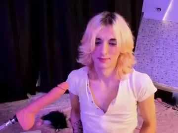 anjella_botton — Suck dildo with drooling [260 tokens left] #sissy #skinny #blond #new #femboy