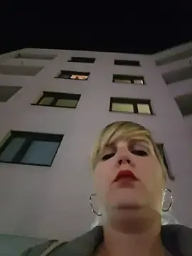 Sexybiene969 — boobie walk on the street